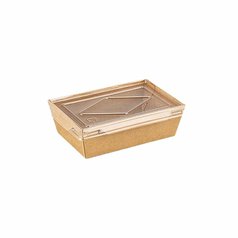 Miska ECO KRAFT 600ml 150x100x48mm 50ks/4bal